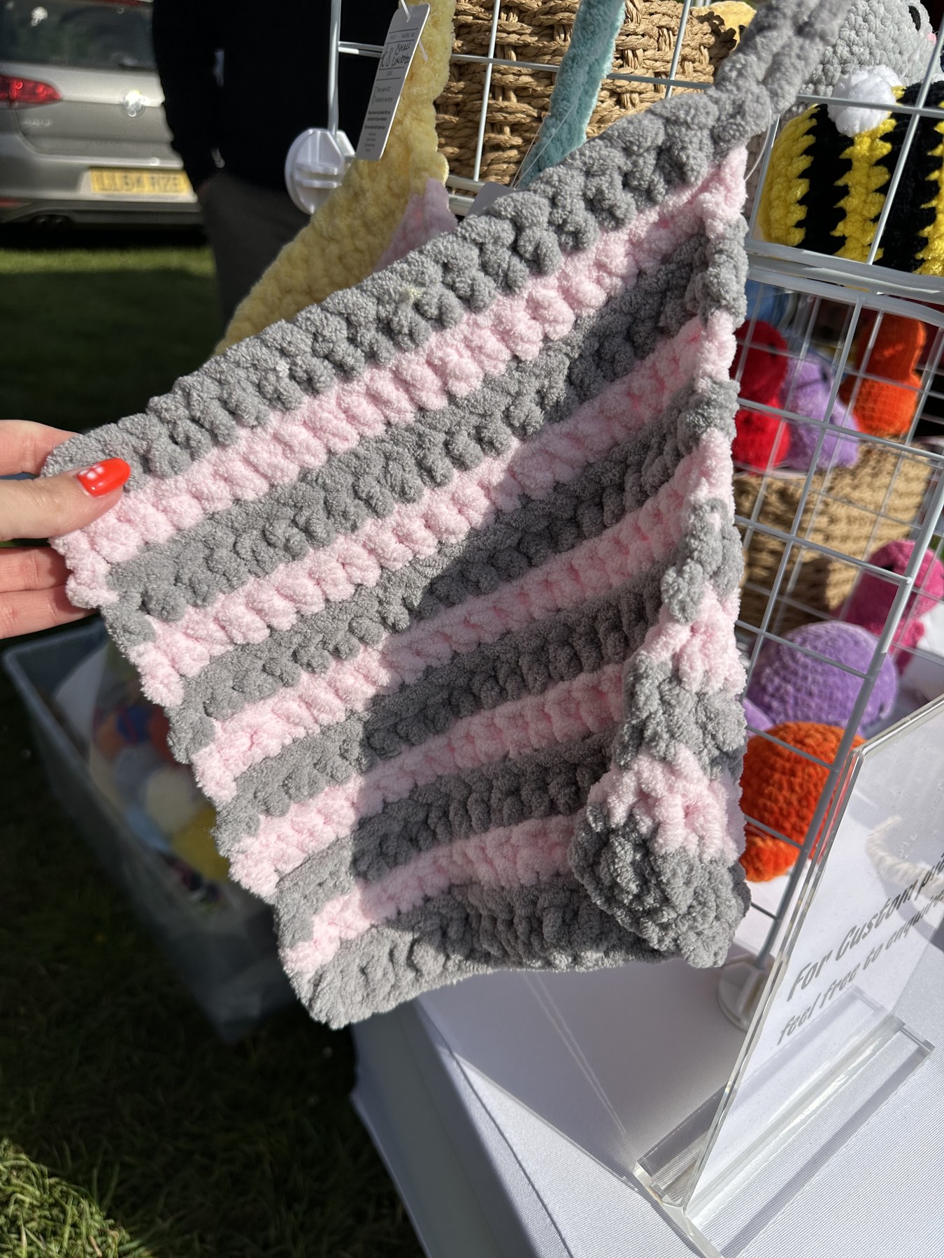Large crochet comforter