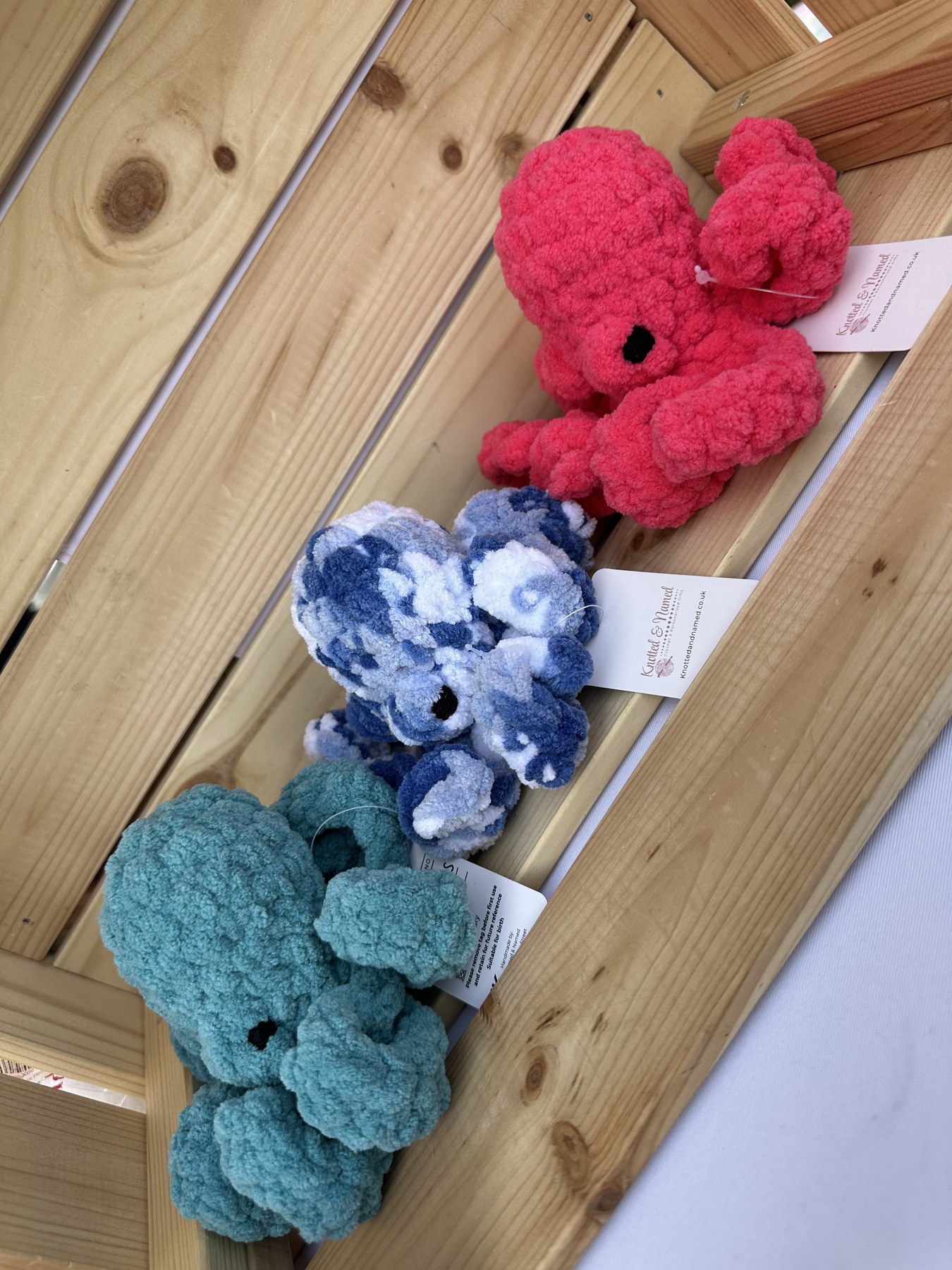 Small crochet octopus
